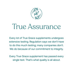 True Grace Omega-3 lipid-support potential for healthy balance.