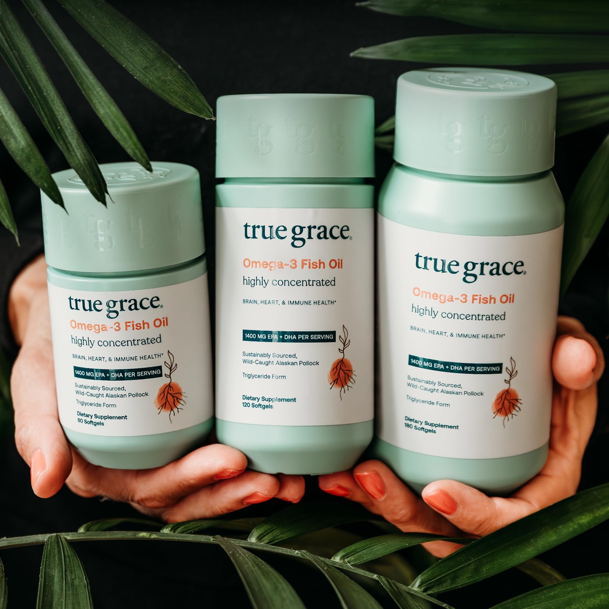True Grace Omega-3 origin traceability to the Alaskan Pollock fishery.