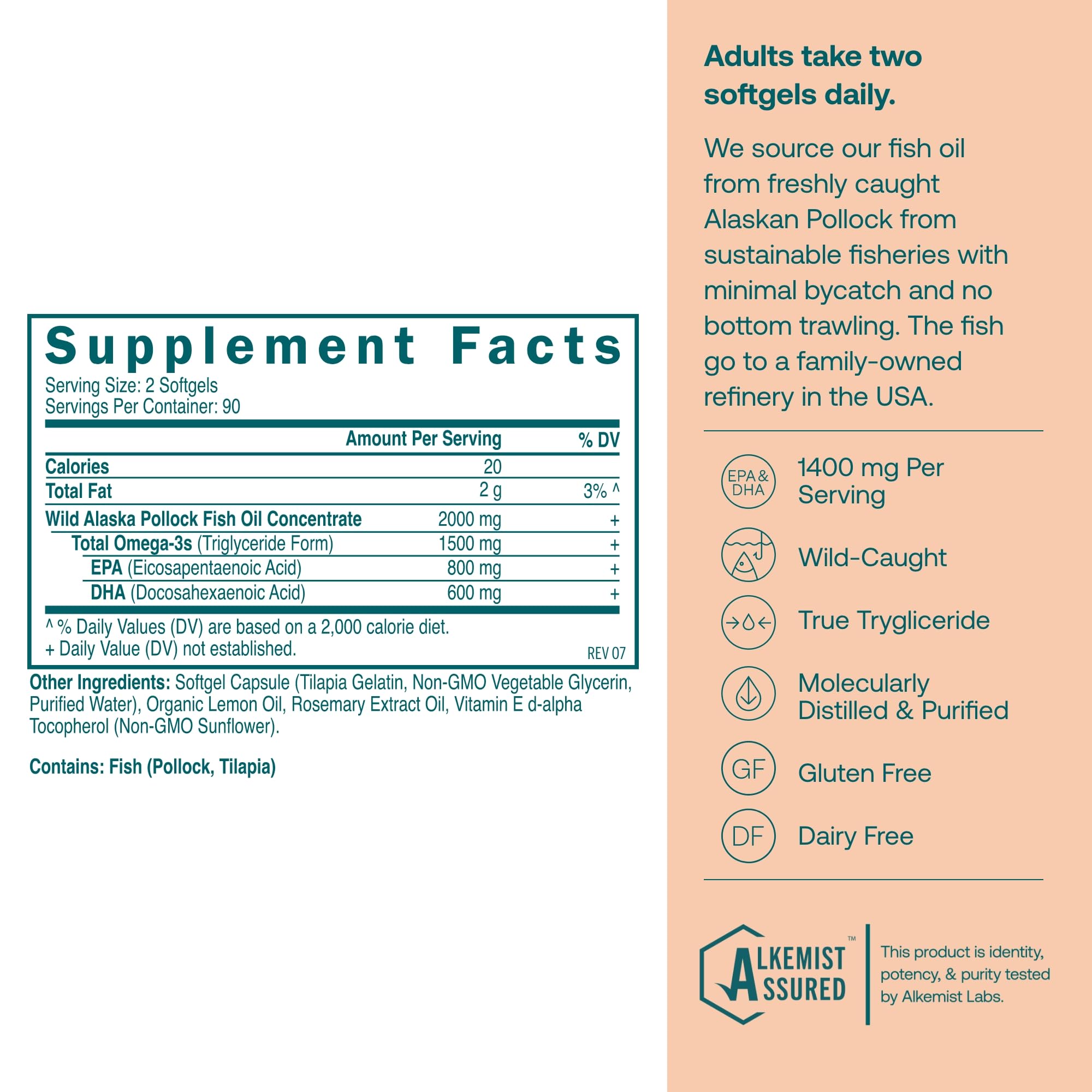 True Grace Omega-3 softgels close-up for daily joint support.