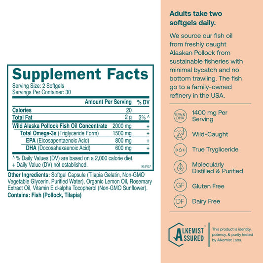 True Grace Omega-3 softgels pouring: easy to swallow and integrate into your routine.