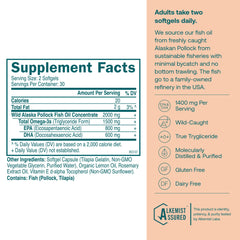 True Grace Omega-3 softgels pouring: easy to swallow and integrate into your routine.