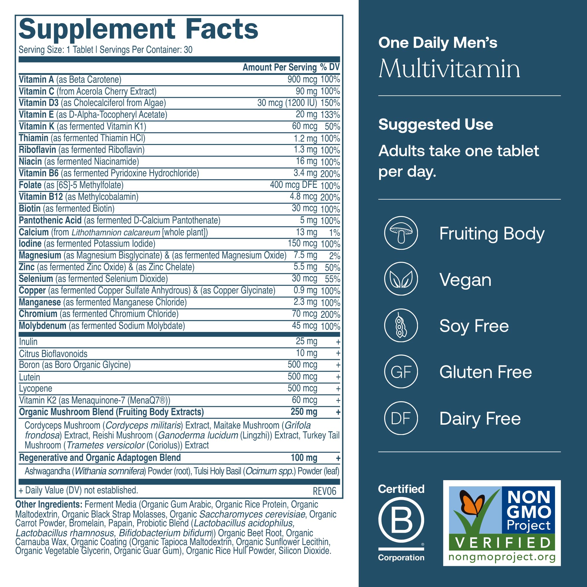 True Grace One Daily Women’s Multivitamin bottle supports balanced daily nutrition.