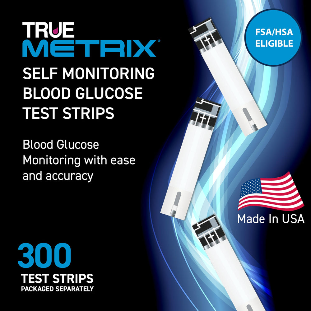 TRUE METRIX triple sense technology supports faster, more precise readings.