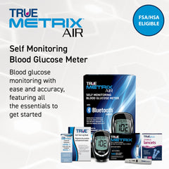 TRUE METRIX AIR case image showcasing portable organization for travel testing.