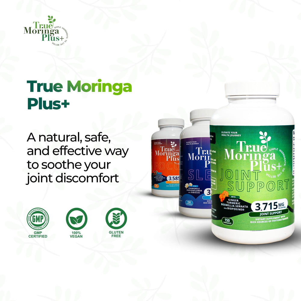 True Moringa Plus+ BioPerine enhanced absorption for better nutrient uptake