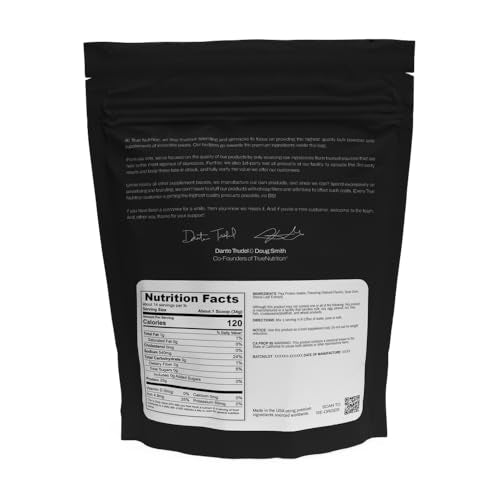 True Nutrition grass-fed beef protein isolate container, premium protein for Keto and Carnivore meals