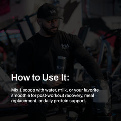 True Nutrition third-party tested stamp validating protein purity