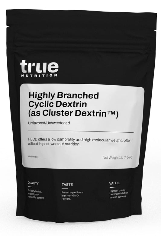 True Nutrition HBCD bottle supports sustained intra-workout energy for longer sessions