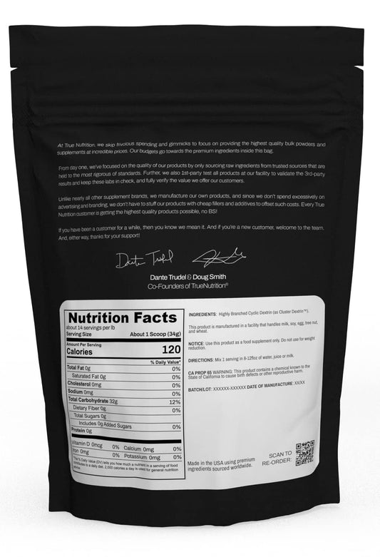 HBCD powder scoop shows precise serving for consistent fueling during training