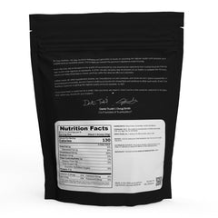 Whey concentrate powder close-up highlighting fine texture.