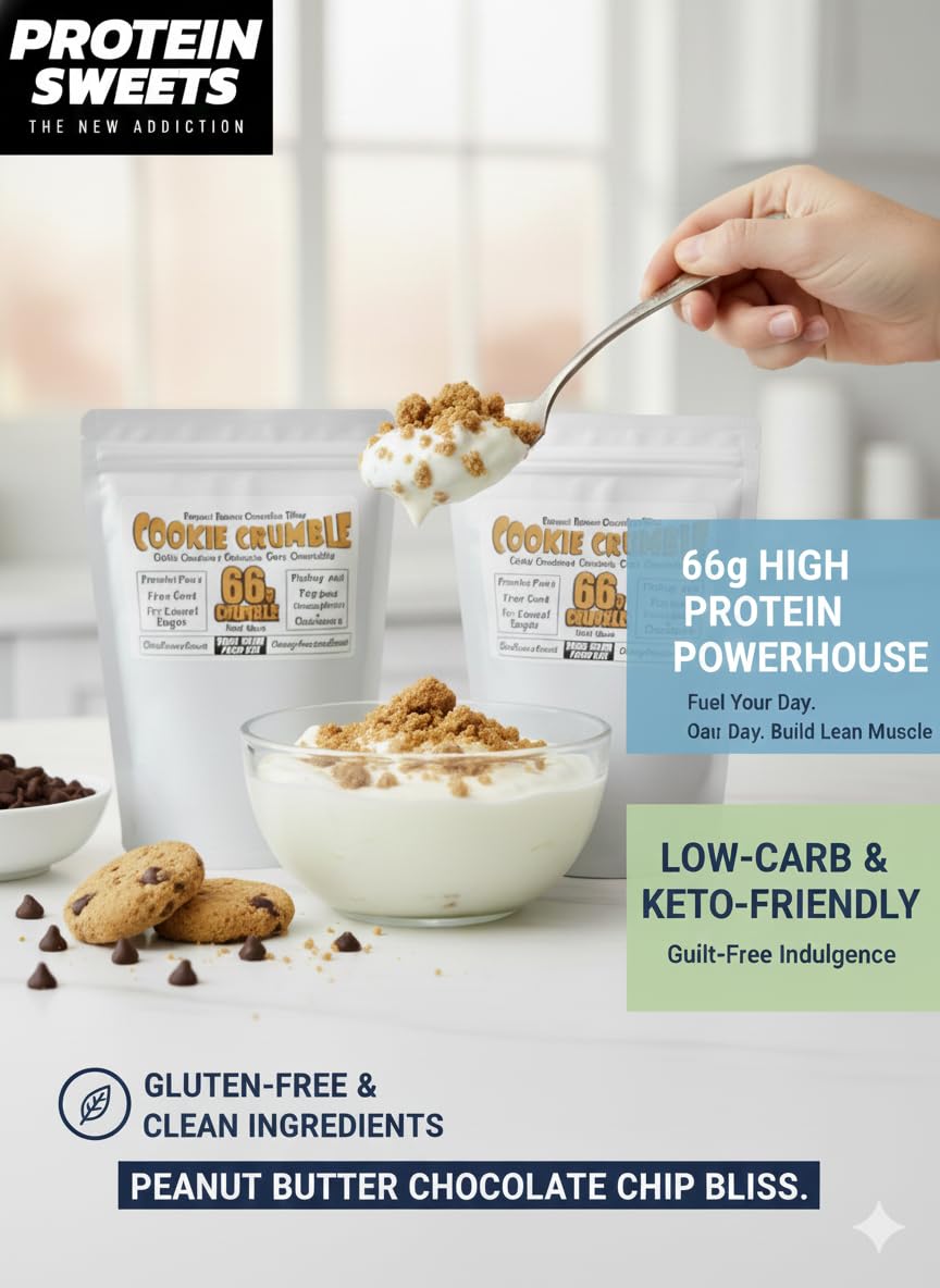 TRUE PATH no-sugar-added chips inside cookie for keto-friendly indulgence