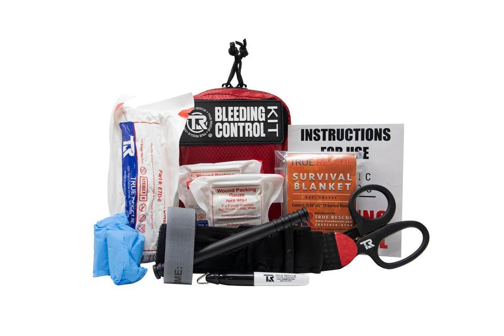 True Rescue bleeding control kit standard tourniquet aids quick bleeding control in emergencies