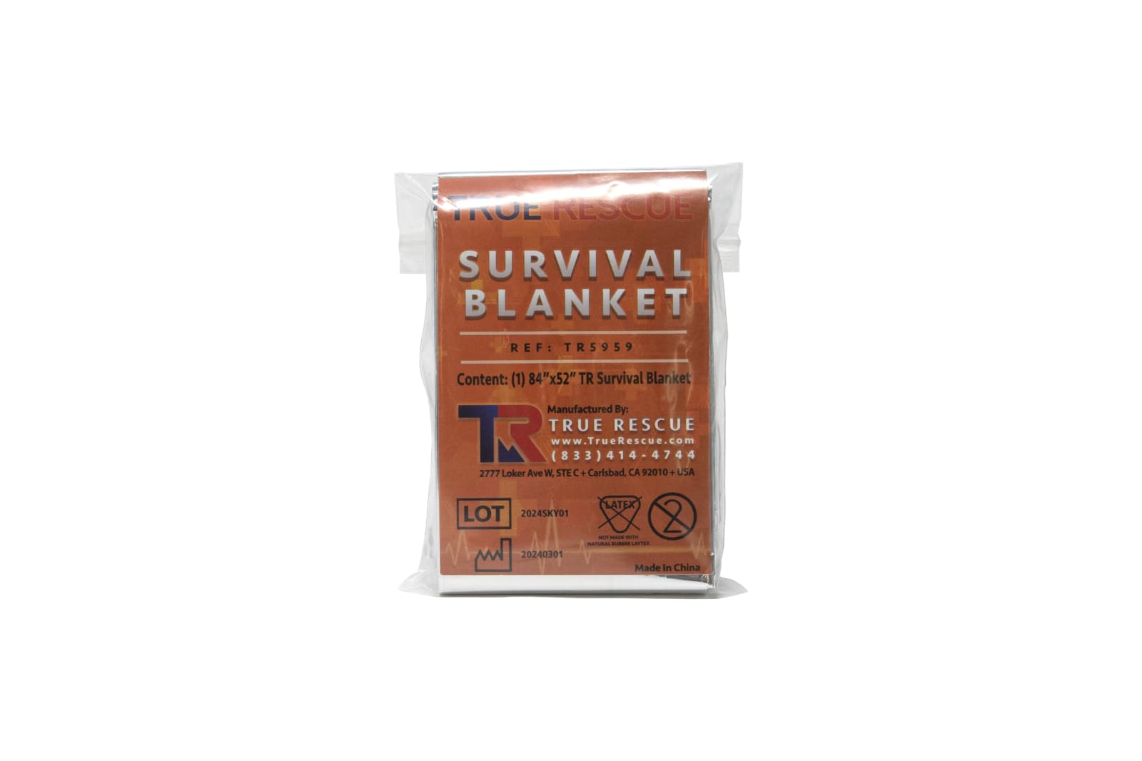 True Rescue trauma shears cut through fabric swiftly for access