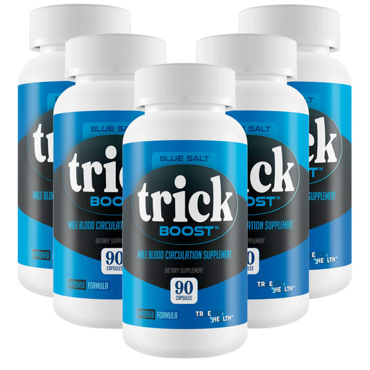 True You Health Blue Salt Trick Boost bottle for daily circulation support.
