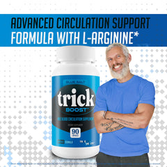 True You Health Blue Salt Trick Boost daily use guidance on bottle.