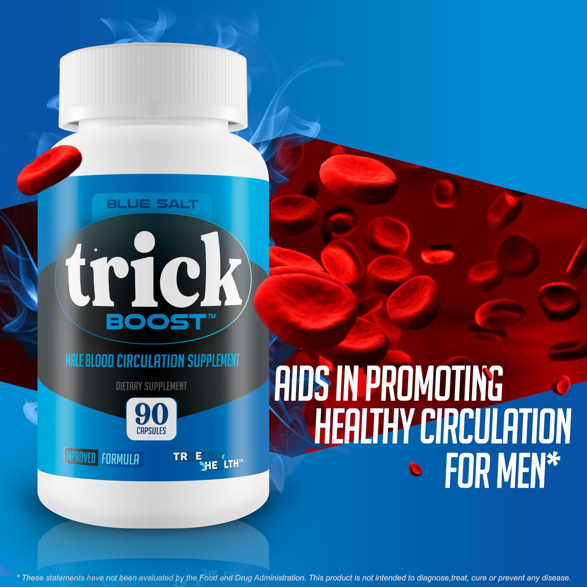 True You Health Blue Salt Trick Boost supports energy and focus.