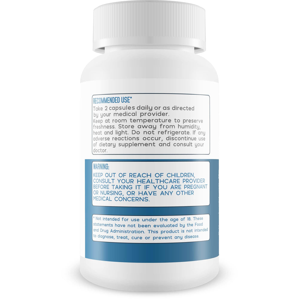 Close-up of the True You Health label on Advanced Memory Formula