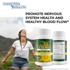 True You Health B vitamin complex tablets support nerve health and repair.