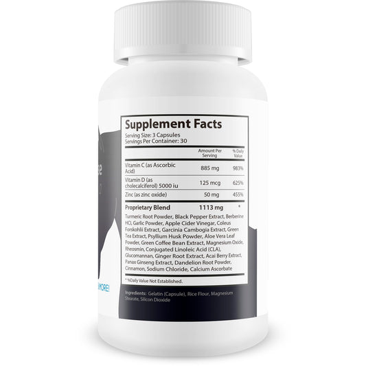 True You Health capsules close-up show gold-tinted pills with peppery aroma and daily wellness potential.
