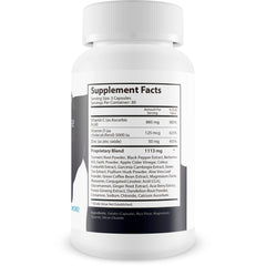 True You Health capsules close-up show gold-tinted pills with peppery aroma and daily wellness potential.