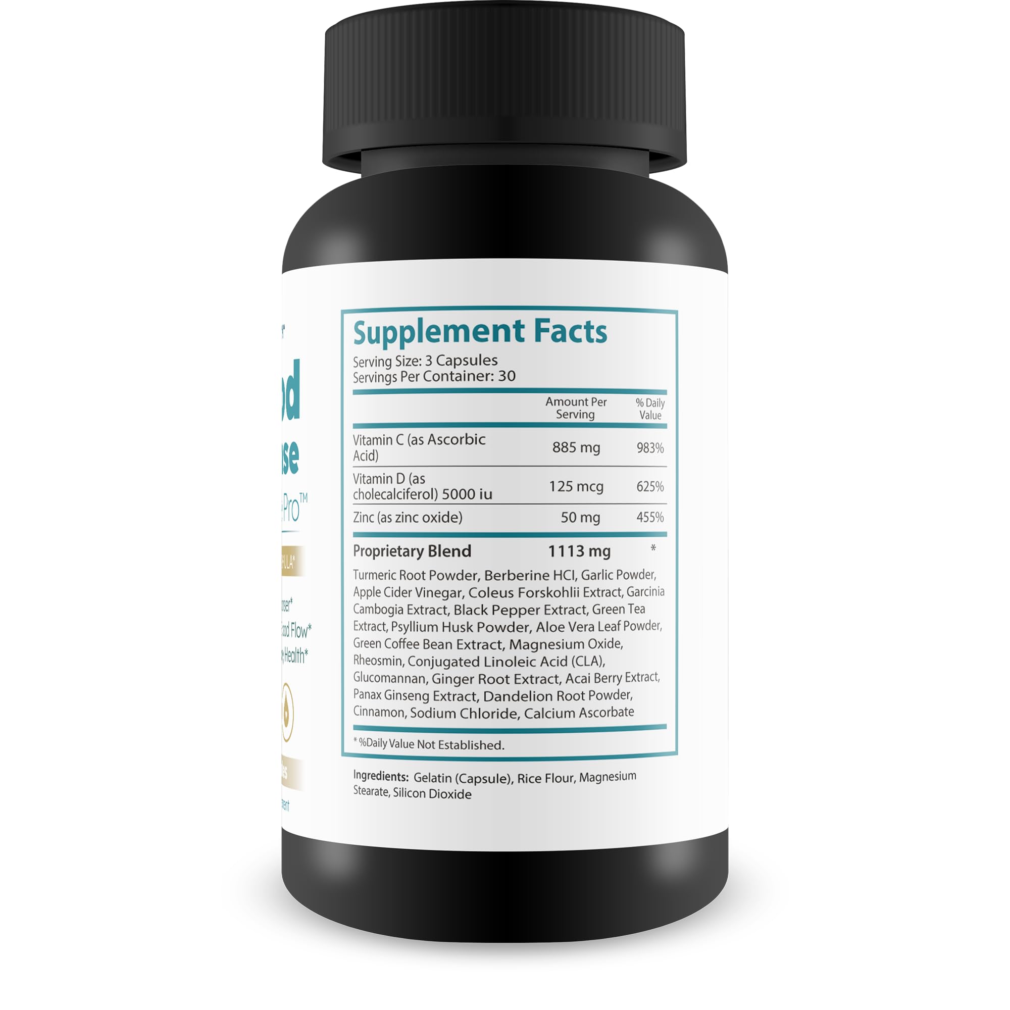 True You Health Blood Cleanse Cell Care Pro capsules on white background for daily circulation support