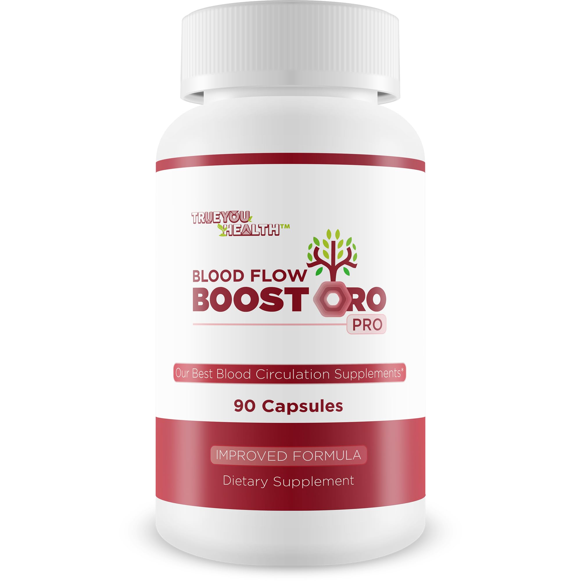 True You Health Blood Flow Boostoro Pro front label highlighting circulation support