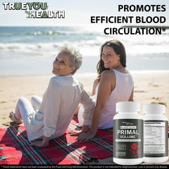 True You Health Blood Flow Primal Volume with Ginkgo biloba visual hints at cognitive support