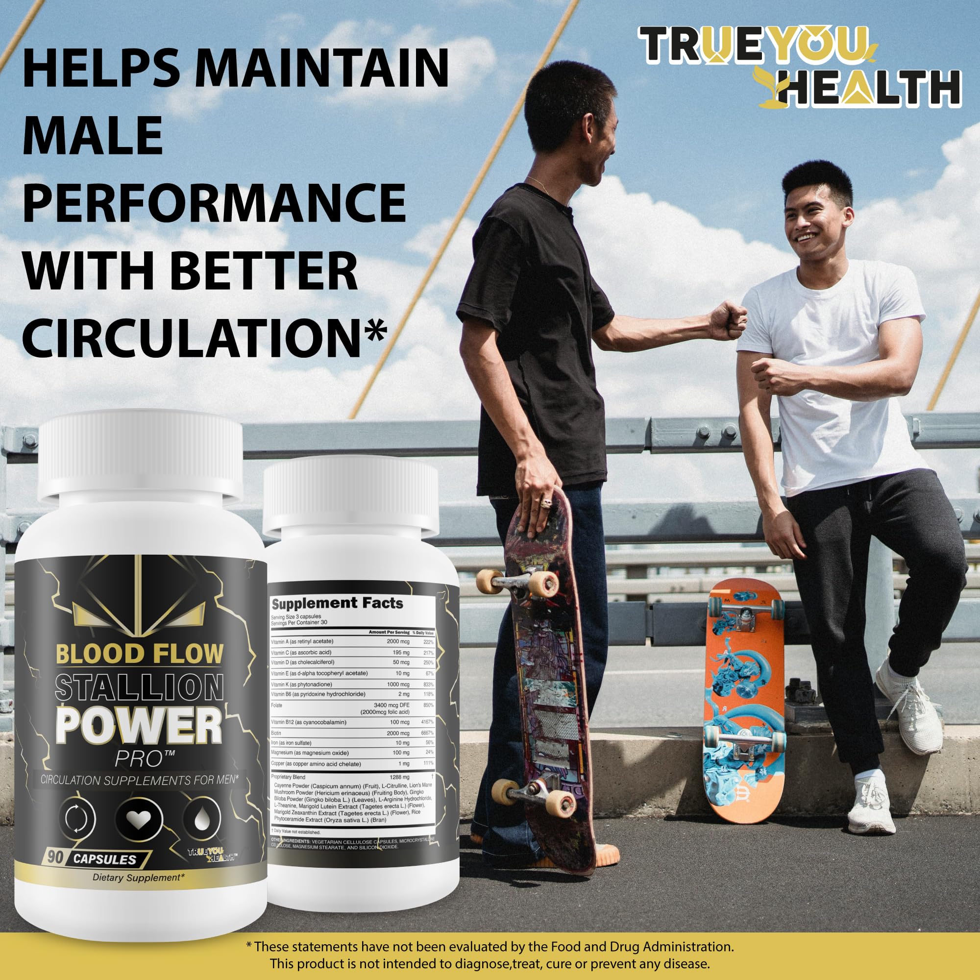 Day-use scene of Blood Flow Stallion Power Pro suggesting routine-friendly support for men