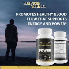 Energy-boosting profile of Blood Flow Stallion Power Pro for active days