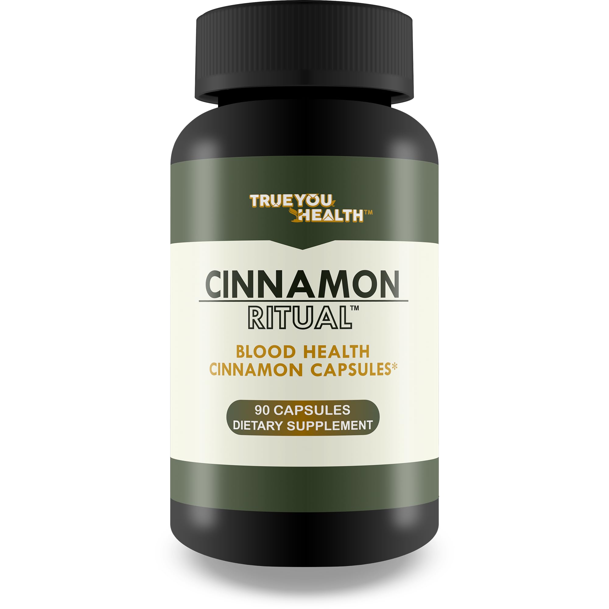 True You Health Cinnamon Ritual bottle for a month’s supply and daily use