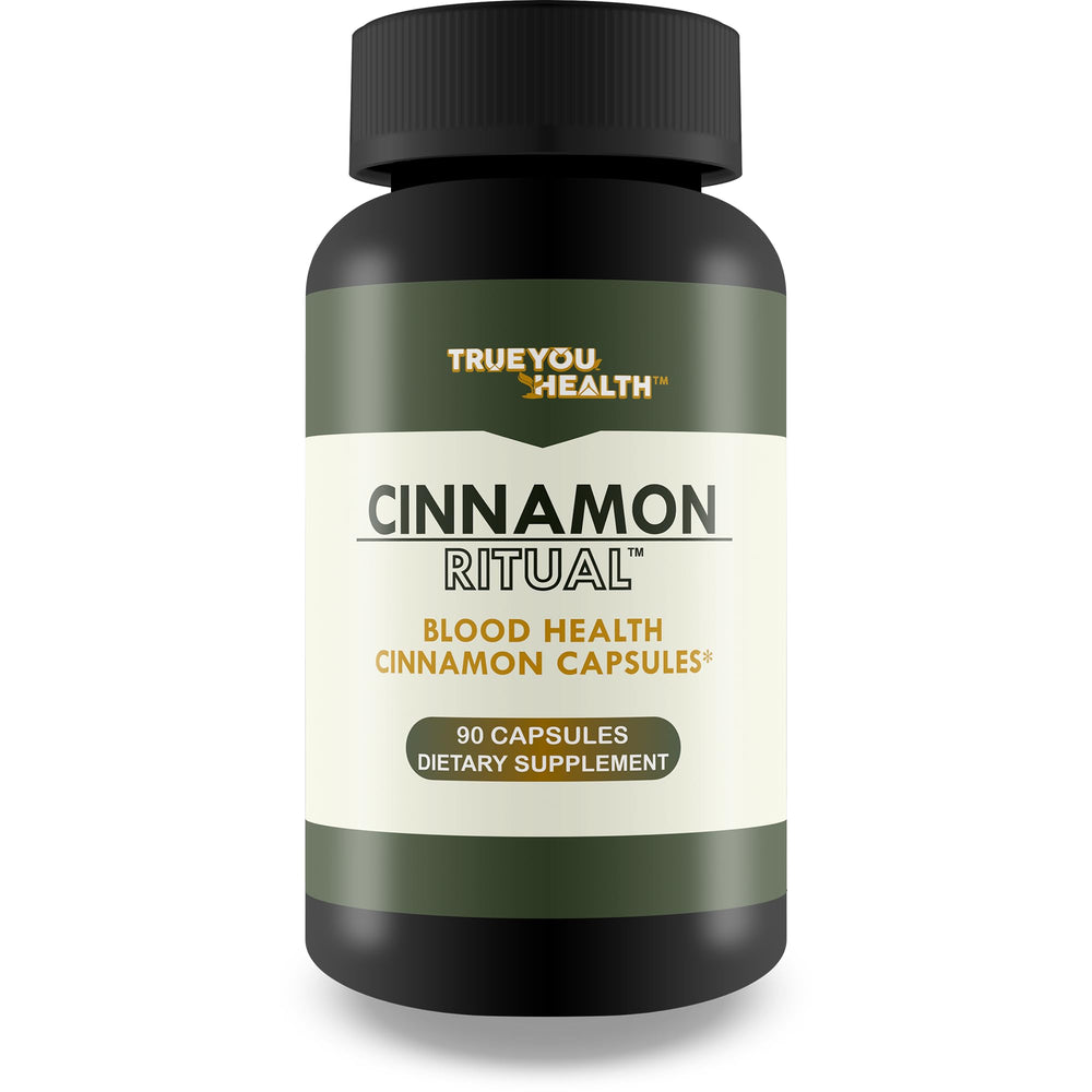 True You Health Cinnamon Ritual bottle for a month’s supply and daily use