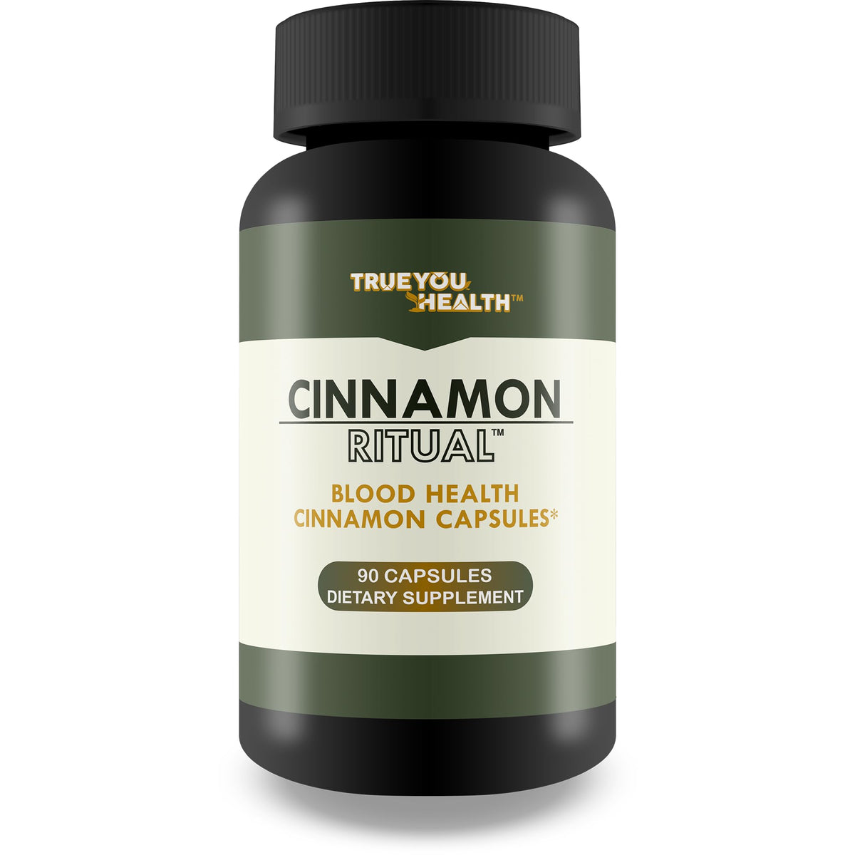 True You Health Cinnamon Ritual bottle for a month’s supply and daily use