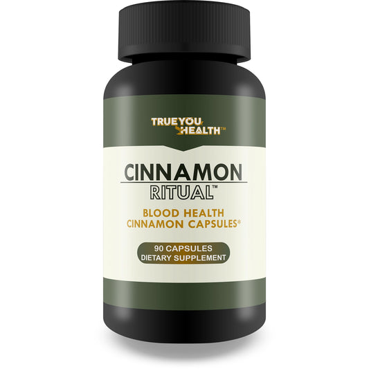 True You Health Cinnamon Ritual bottle for a month’s supply and daily use