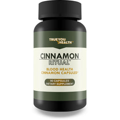 True You Health Cinnamon Ritual bottle for a month’s supply and daily use
