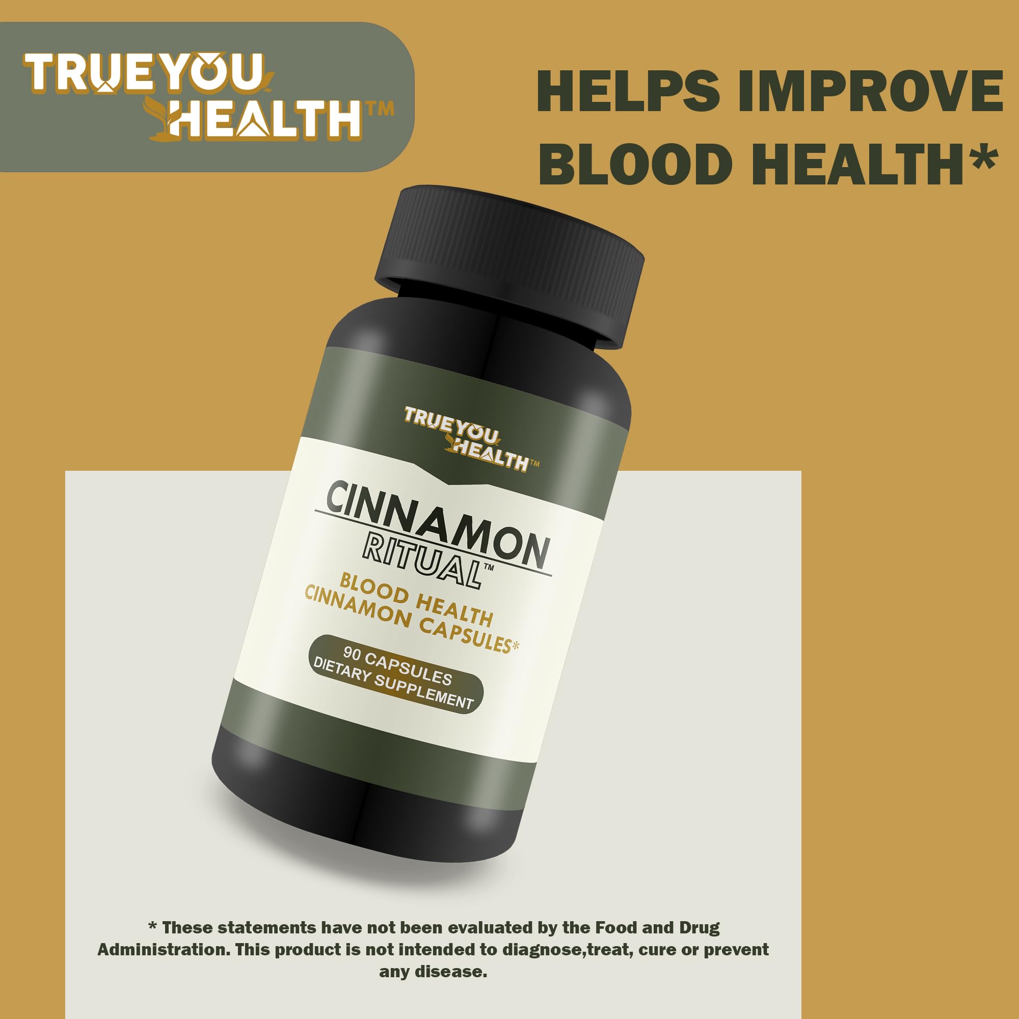 True You Health Cinnamon Ritual hero image illustrating vitality from natural ingredients