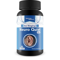 True You Health Ear Ringing Neuro Quiet Pro bottle for daily hearing support