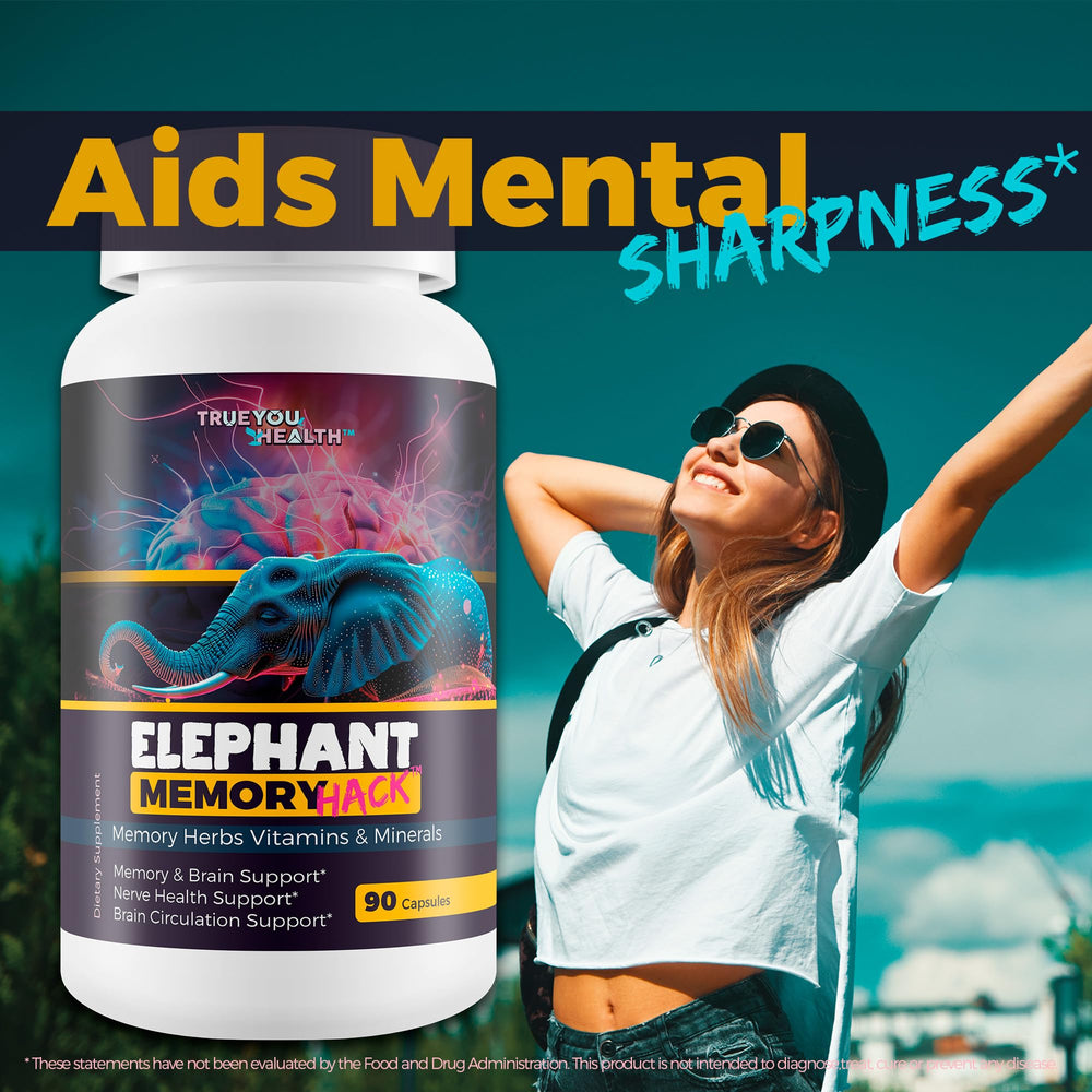 US-made quality badge on Elephant Memory Hack packaging signaling trust
