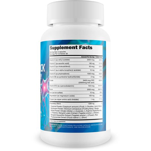 True You Health Honey Trick capsules close-up highlighting memory and focus.