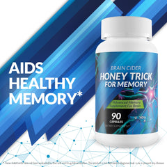 True You Health Honey Trick Ginkgo Biloba ingredient for cognitive clarity.