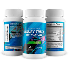 True You Health Honey Trick Lions Mane extract for memory and nerve support.