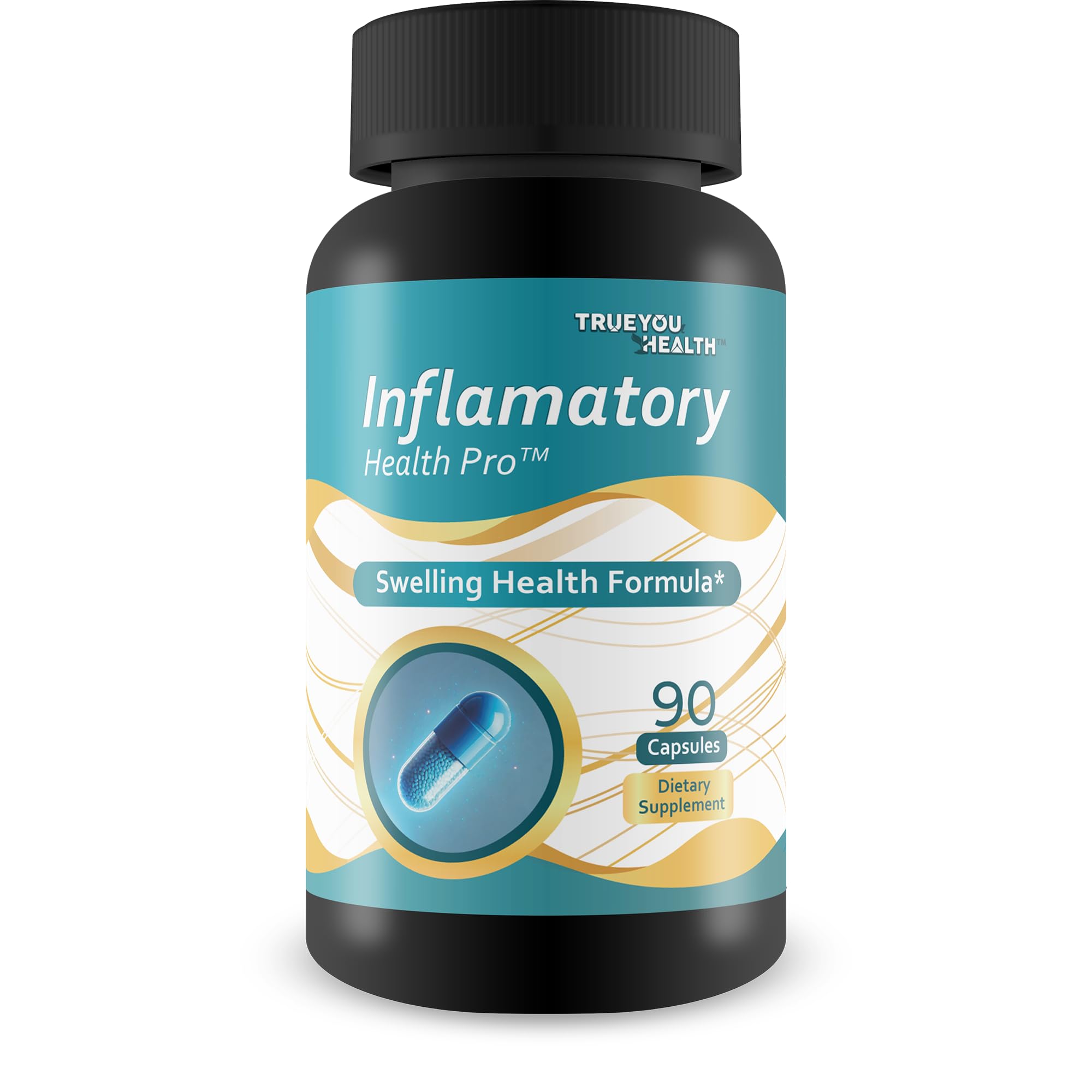 True You Health Inflammatory Health Pro bottle front supports daily joint and muscle comfort.