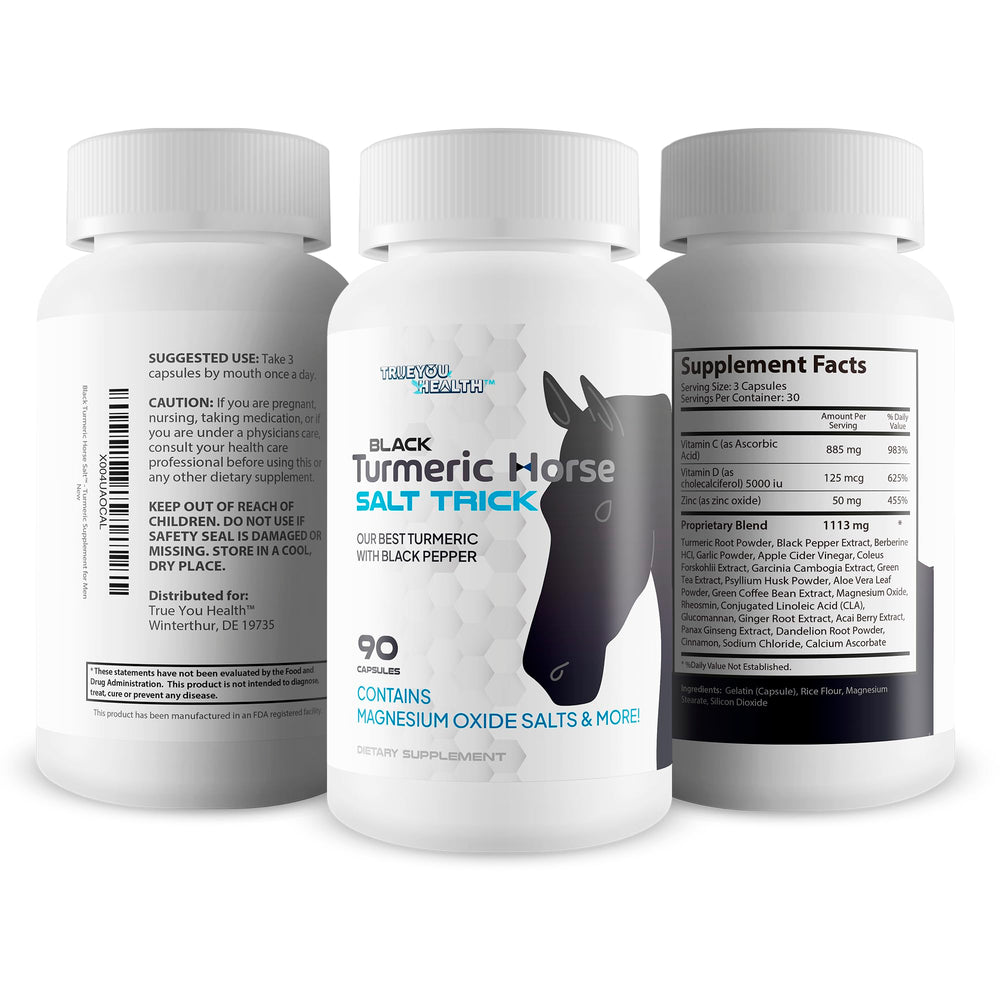 True You Health blend icons showing vitamin C, D3, and zinc for immune support and balance.