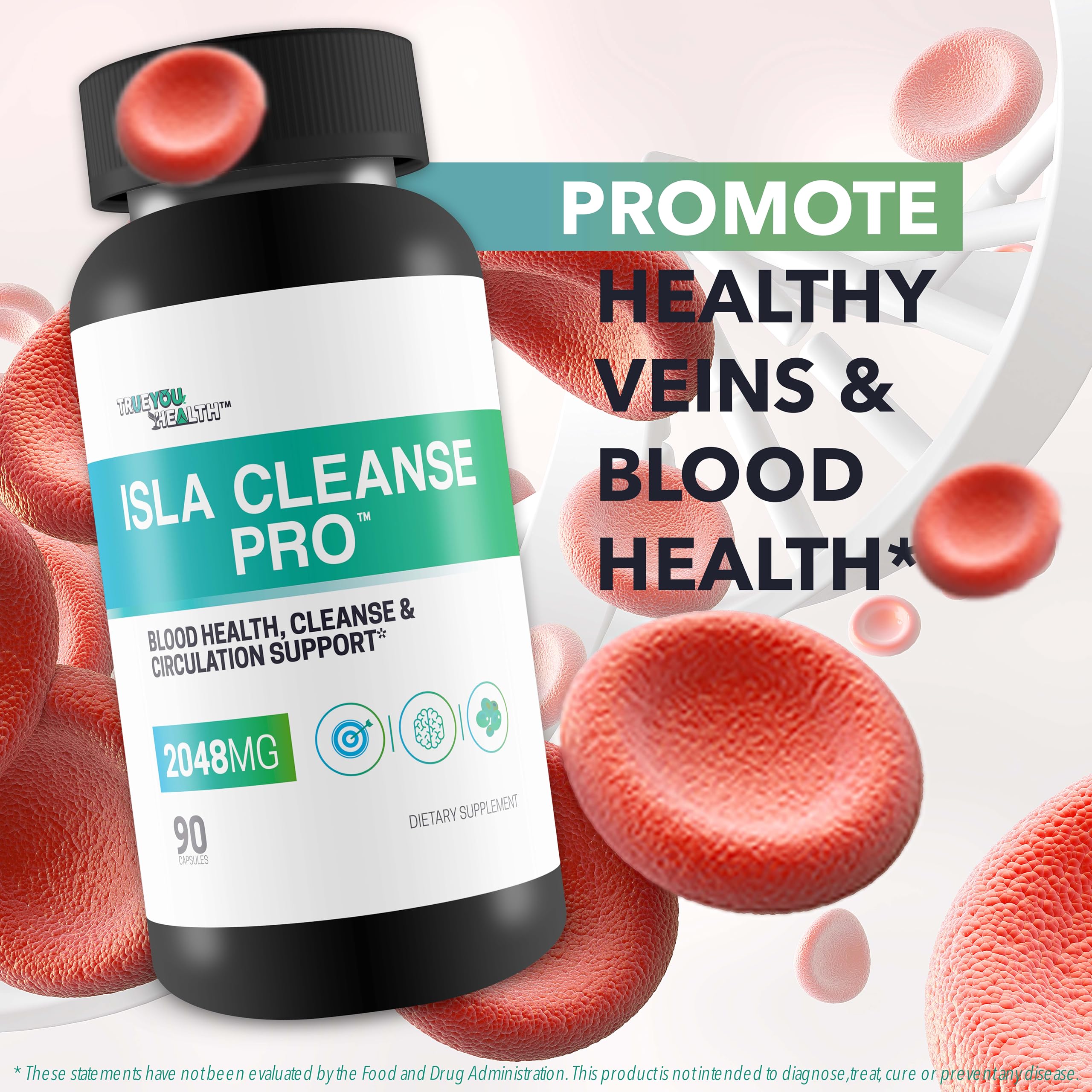 Two Isla Cleanse Pro bottles together in a wellness setup