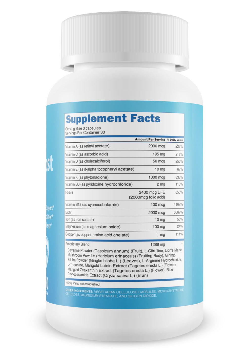 Memo Boost Pro pills in capsule view for memory and clarity on active days.