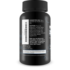 Close-up of Prostate Zen Pro label shows natural ingredients.