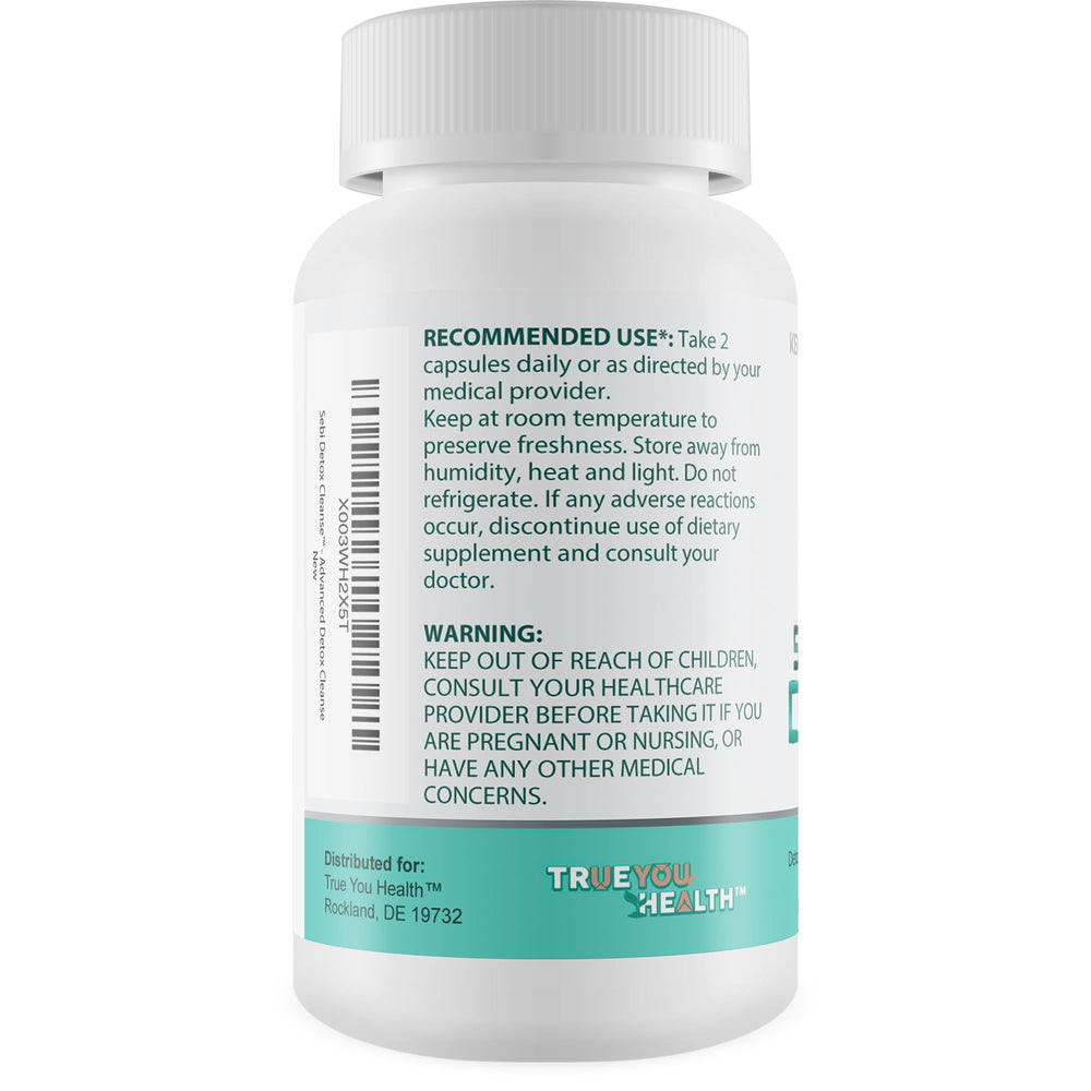 True You Health Sebi Detox Cleanse package on a clean surface