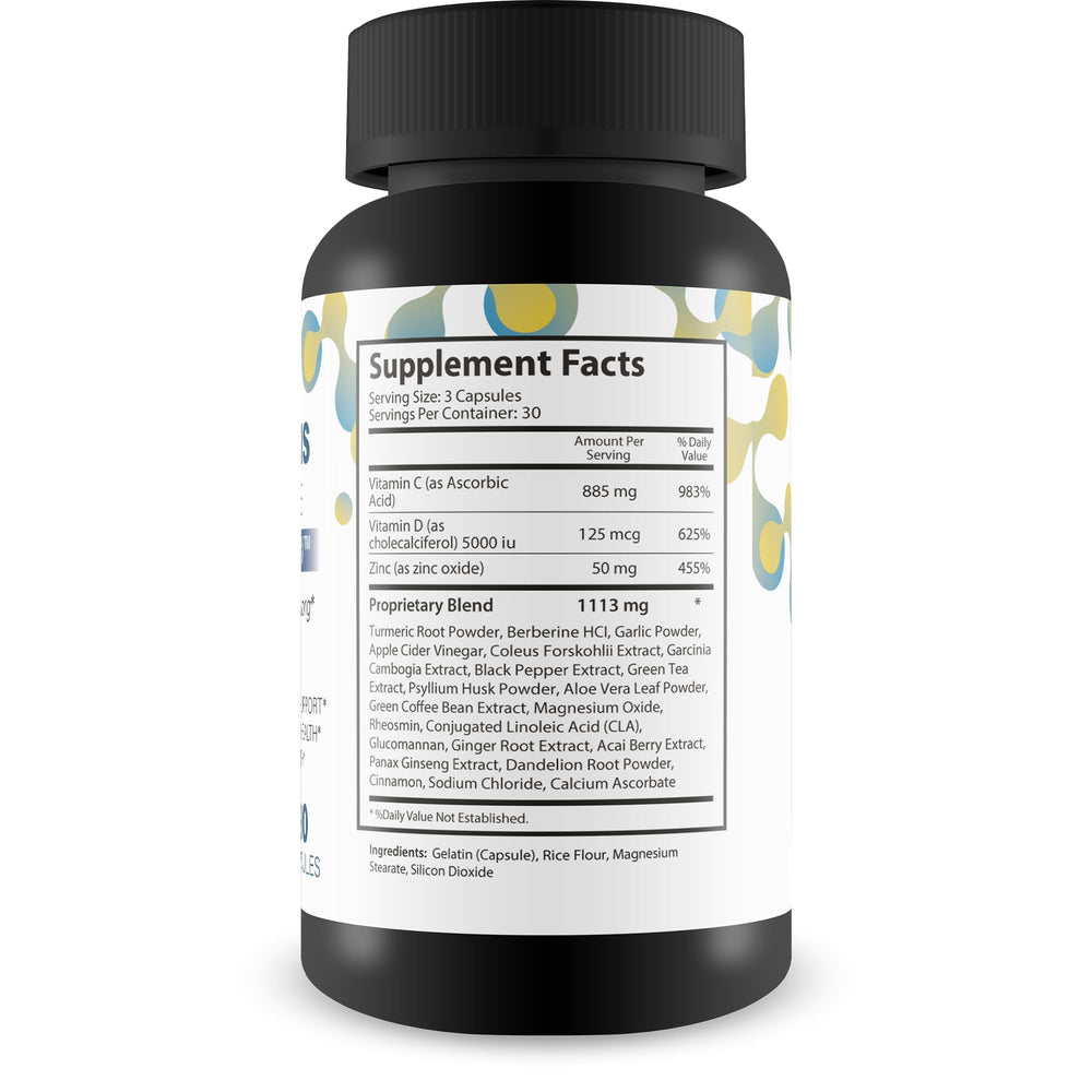 Solomons Tonic capsules closeup highlighting easy daily use.