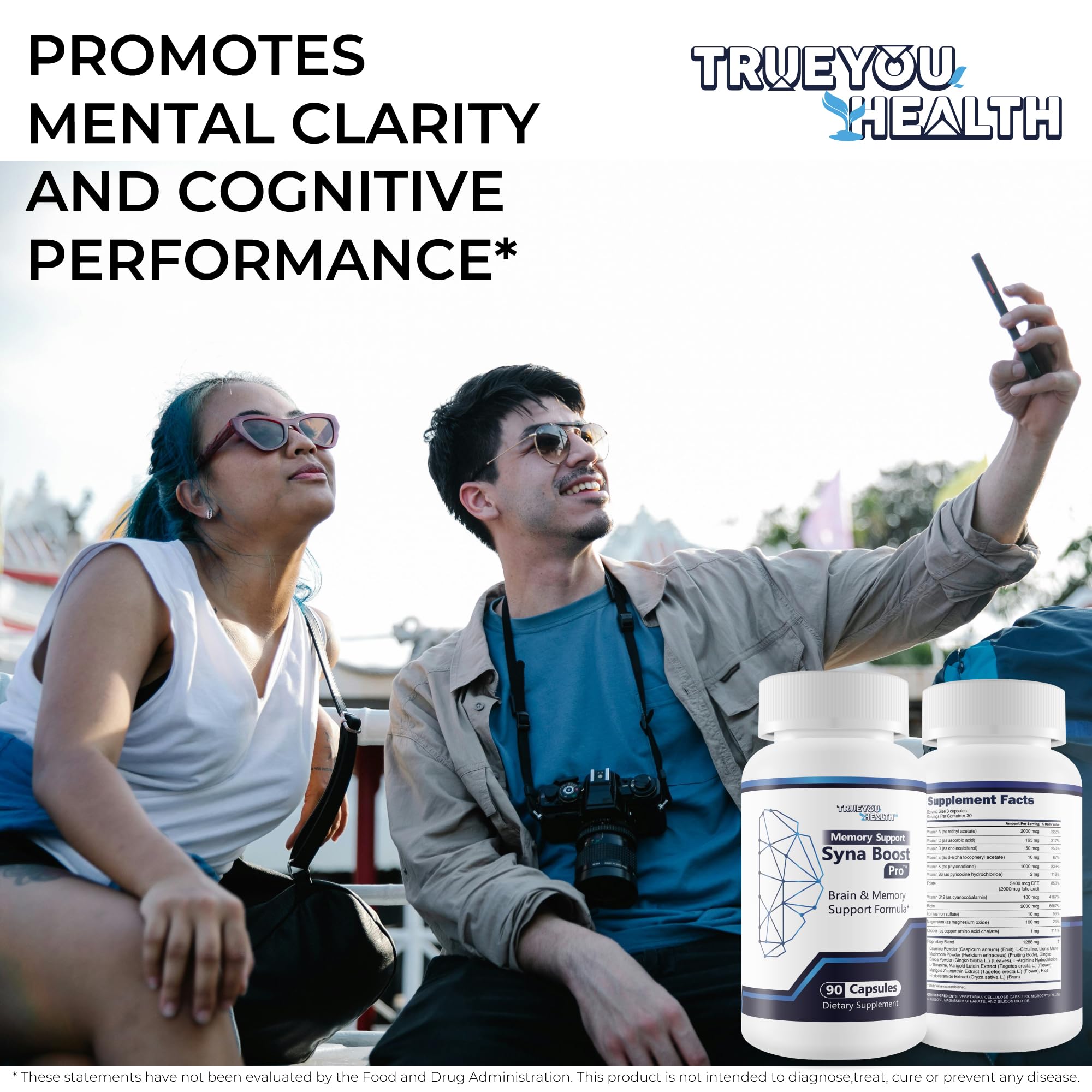 True You Health Syna Boost Pro daily-dose capsule emphasizes consistent cognitive care