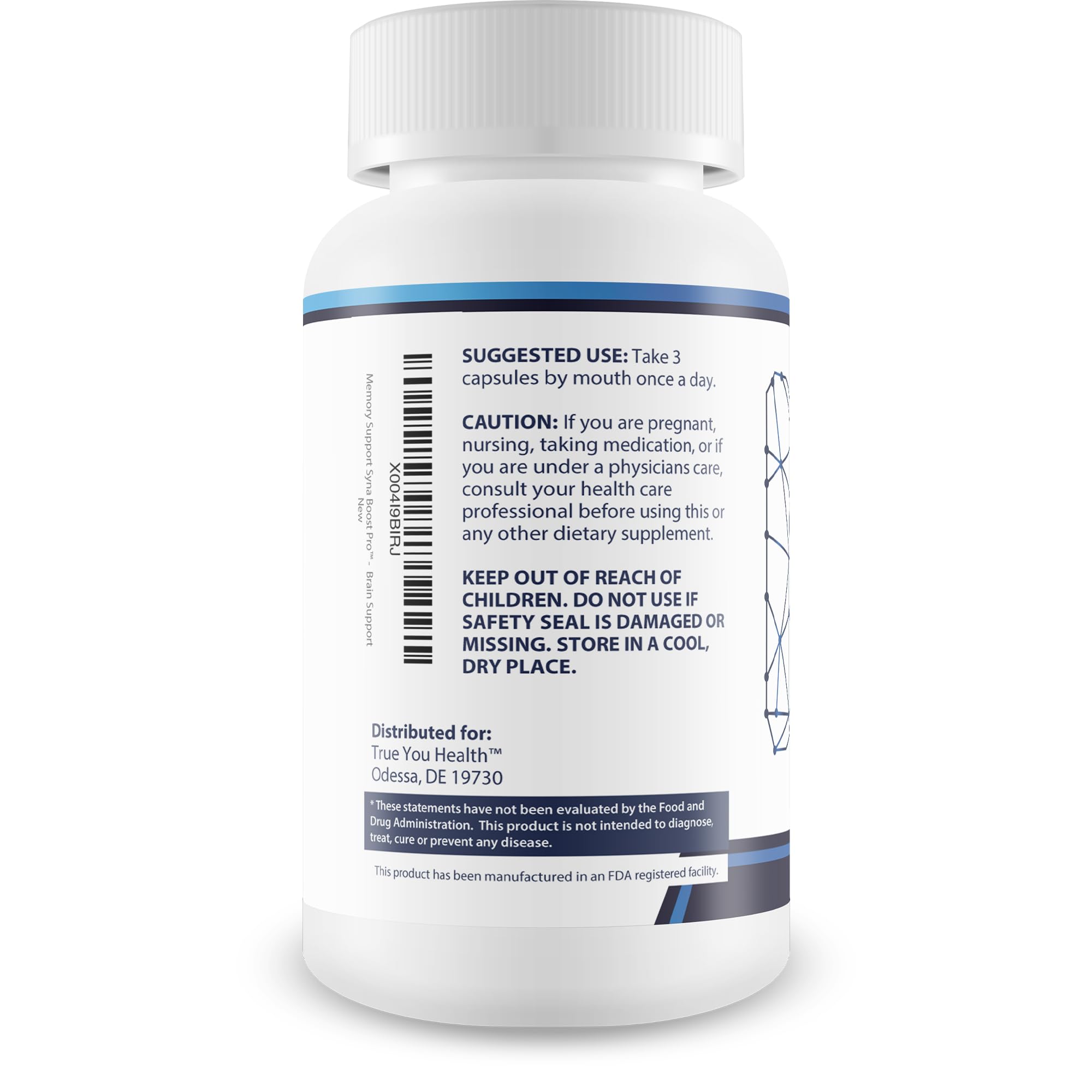 True You Health Syna Boost Pro ginkgo biloba image highlights memory and mental clarity