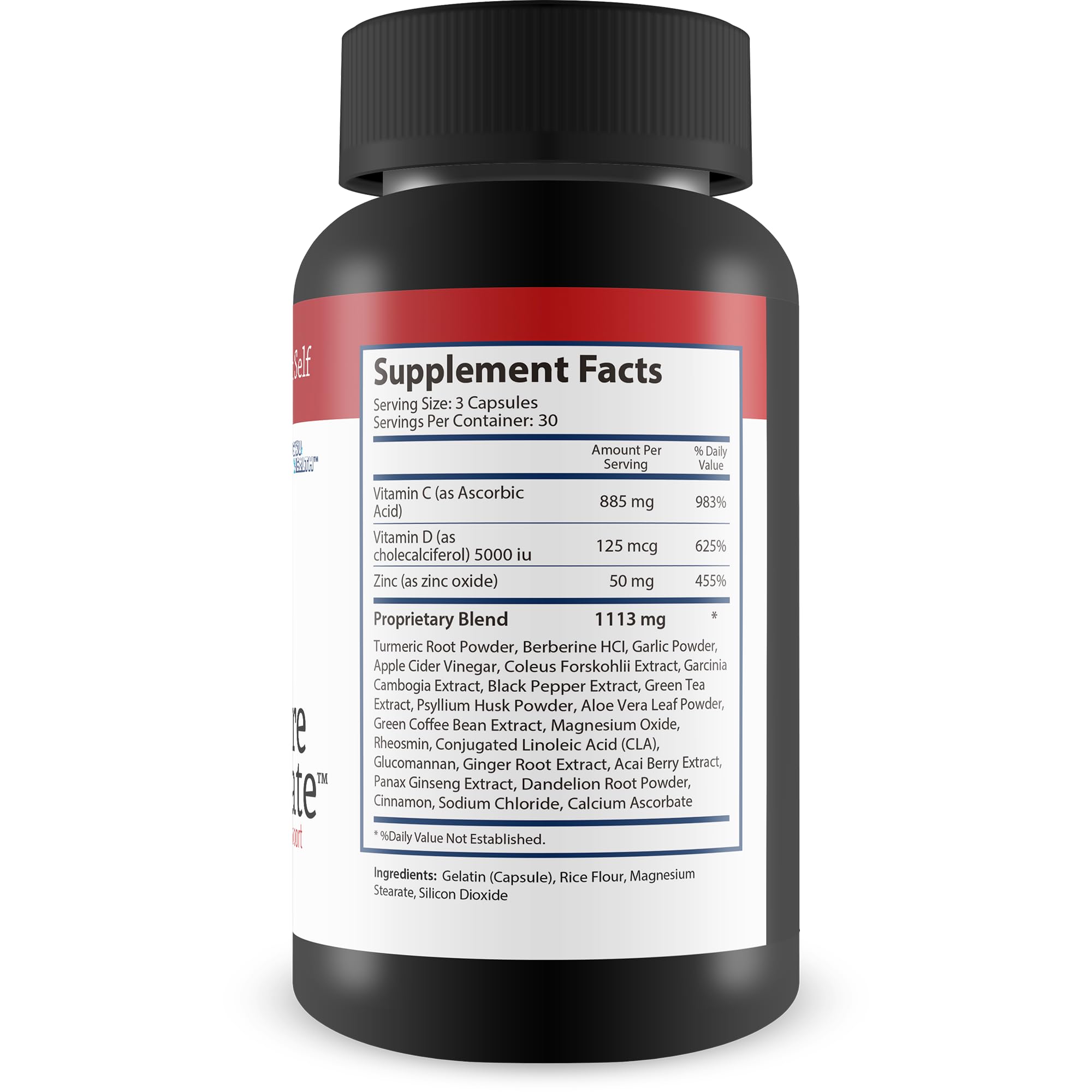 Telomere Rejuvenate capsules showing compact dosing for telomere support and NAD+ balance.